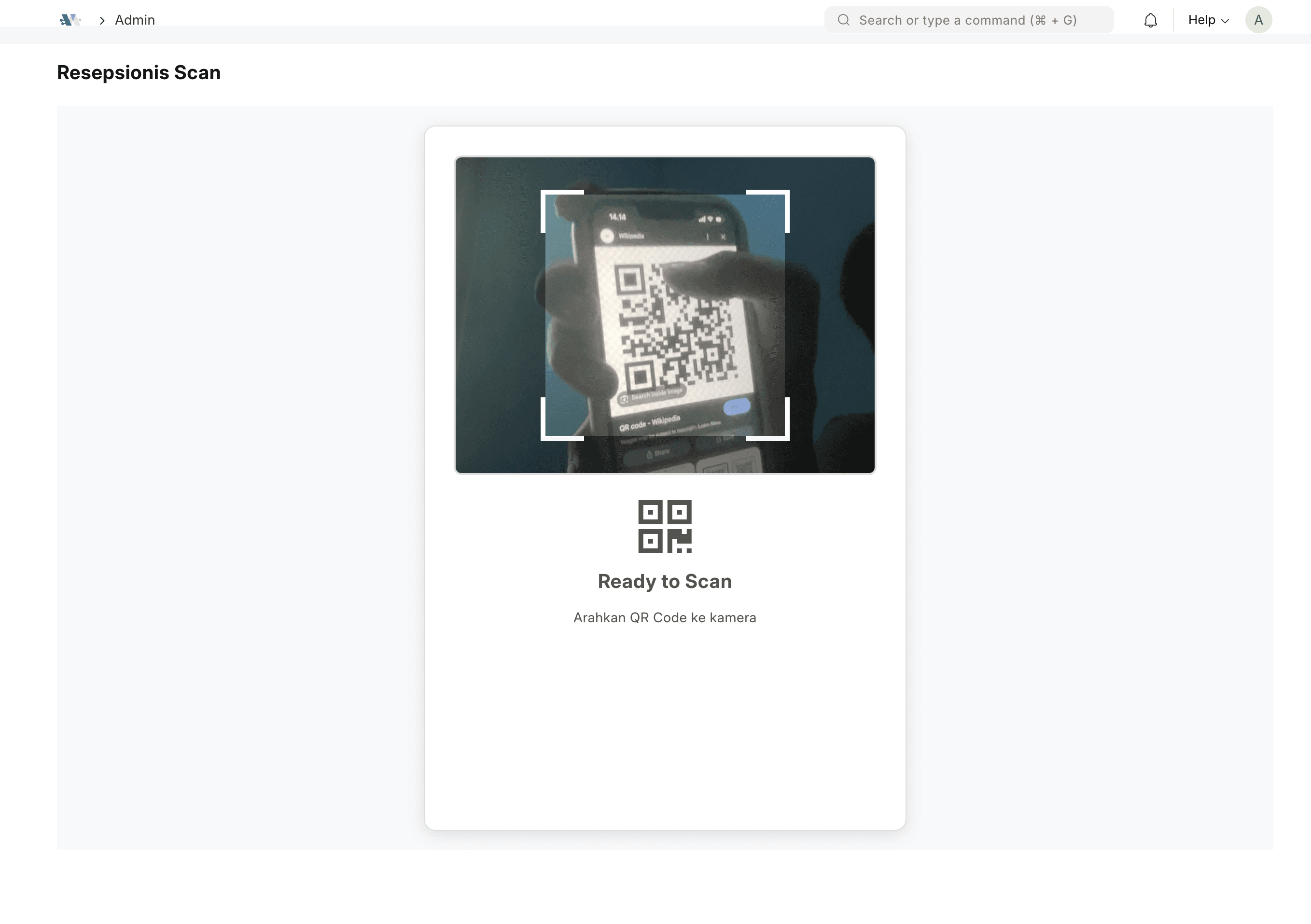 Screenshot project gym-management - presensi
