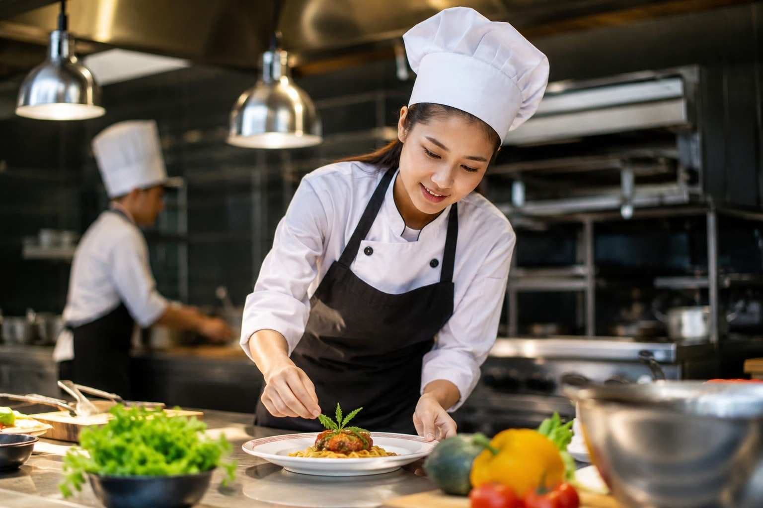 Screenshot project landing-page - chef